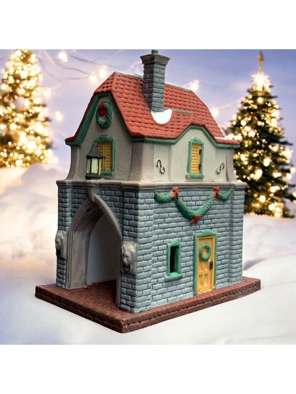 Dept 56 Gate House Dickens Christmas Village Accessory - 1992
